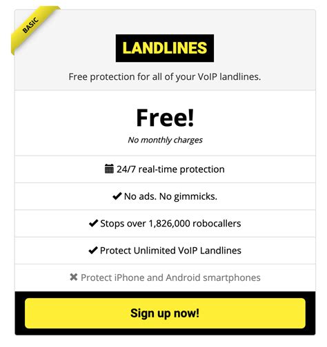 nomorobo for landlines.